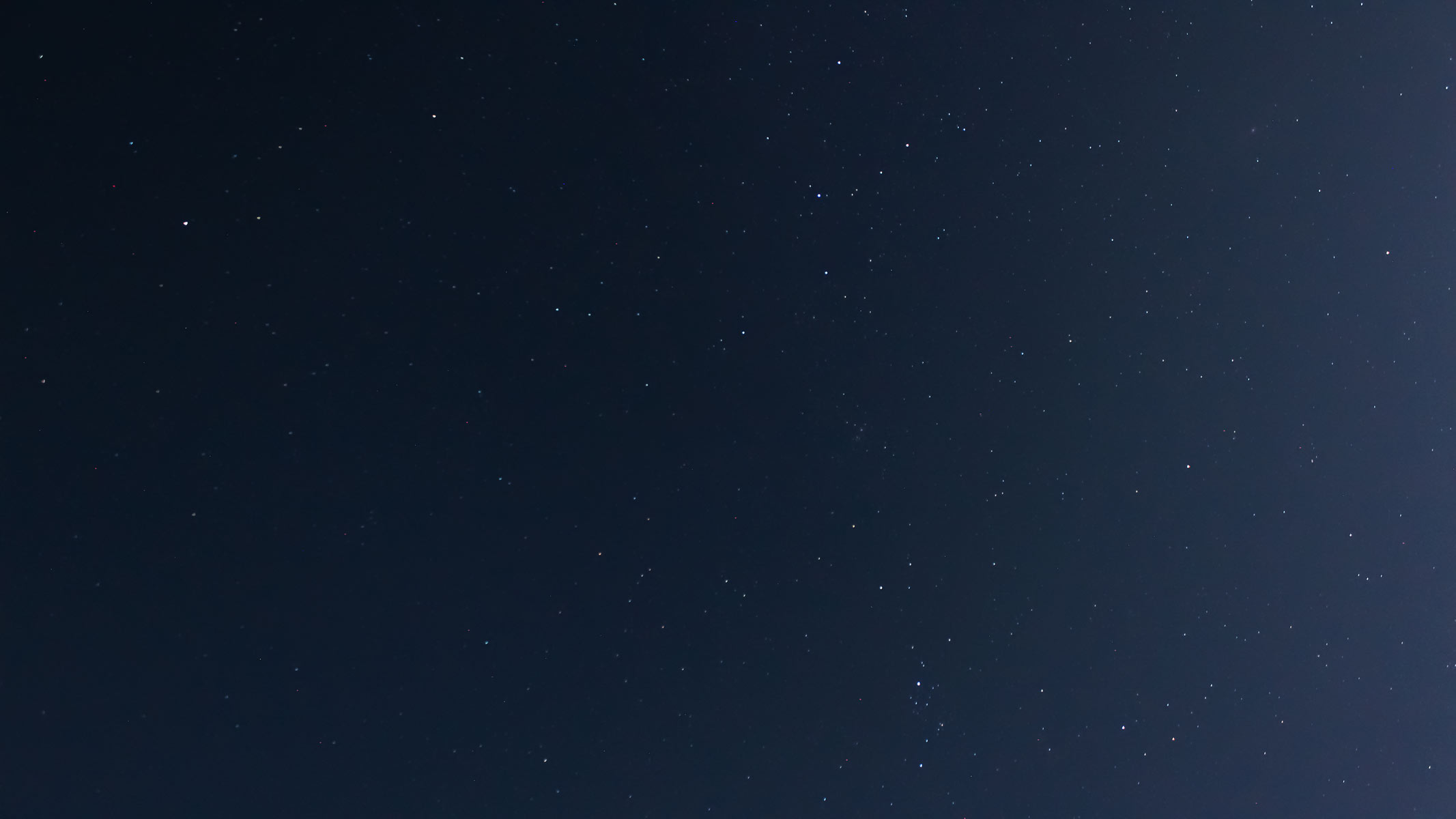 Cassiopeia in the starry night sky.