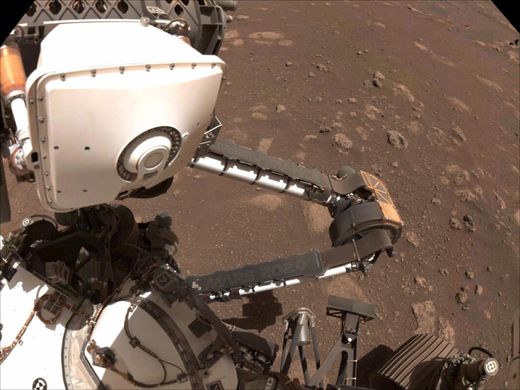 Pixl, The White Instrument At Top Left, Is One Of Several Science Tools Located On The End Of The Robotic Arm Aboard Nasa’s Perseverance Rover