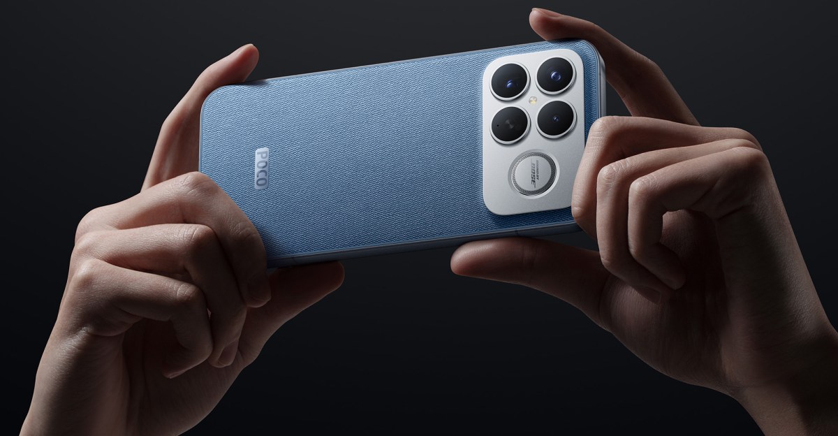  Poco partners with Bose to put a subwoofer in its latest phone