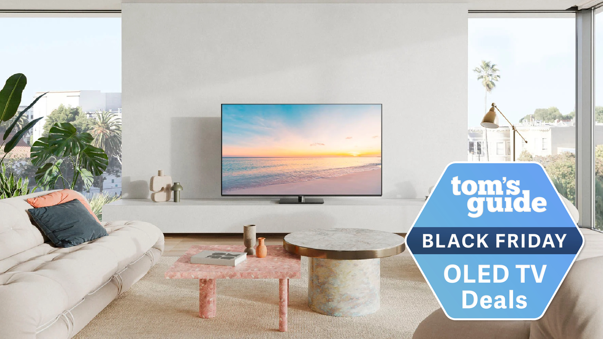 Panasonic Z85A OLED TV with Black Friday deals tag
