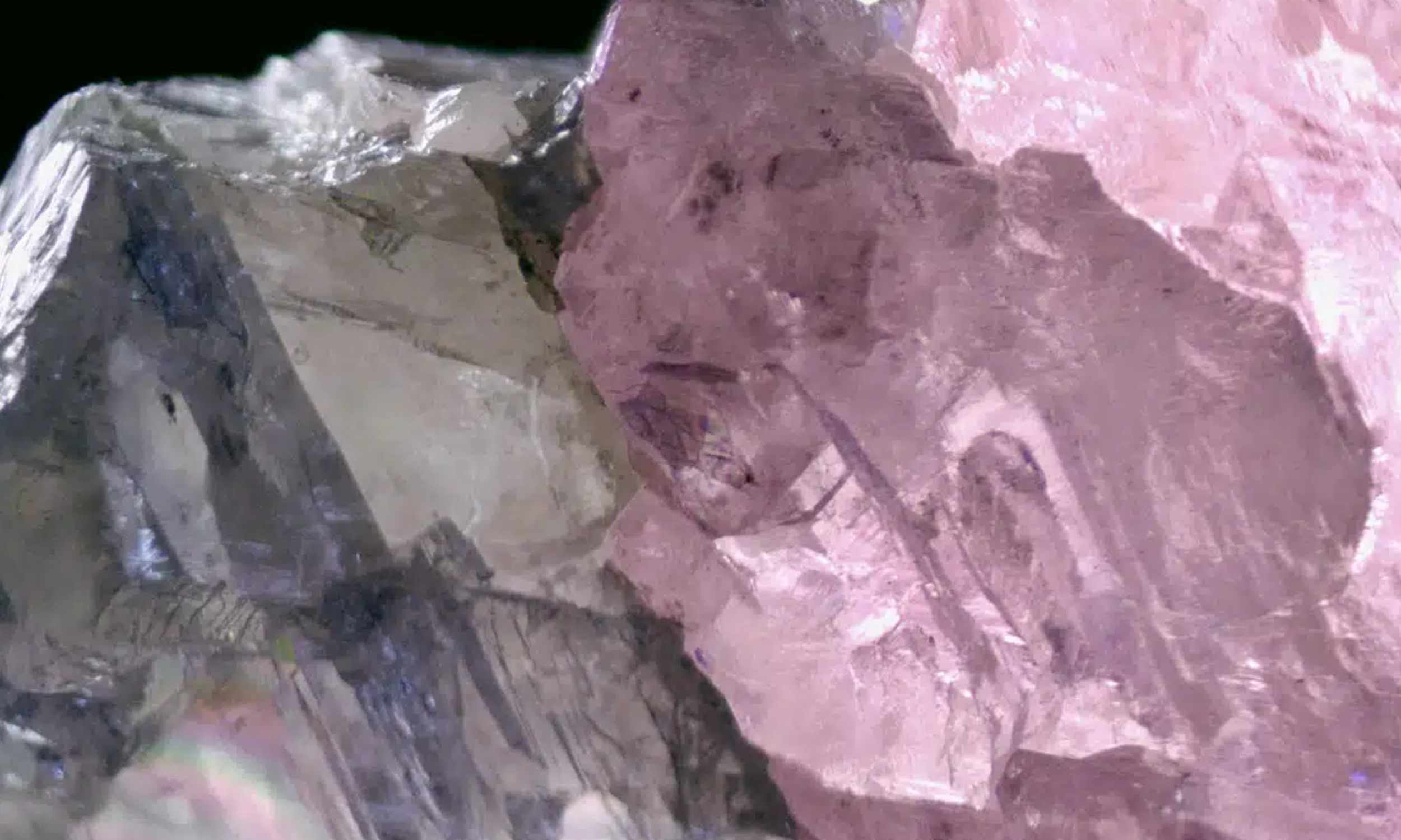  This 37.4 carat diamond is half pink and half colorless