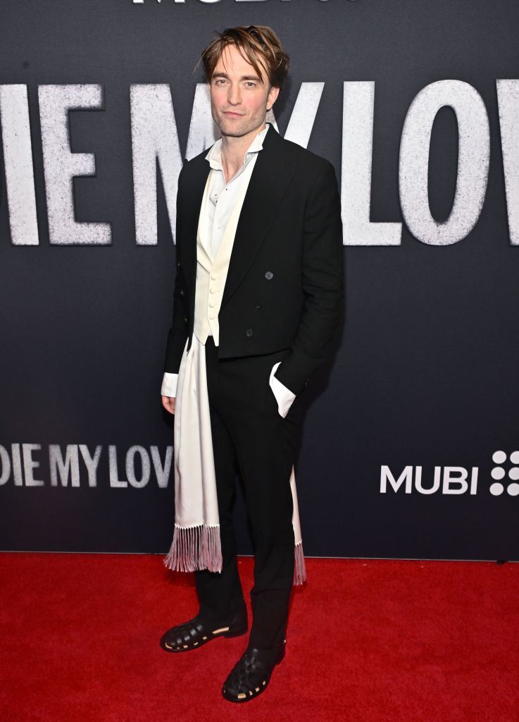 Robert Pattinson attends the "Die My Love" New York premiere