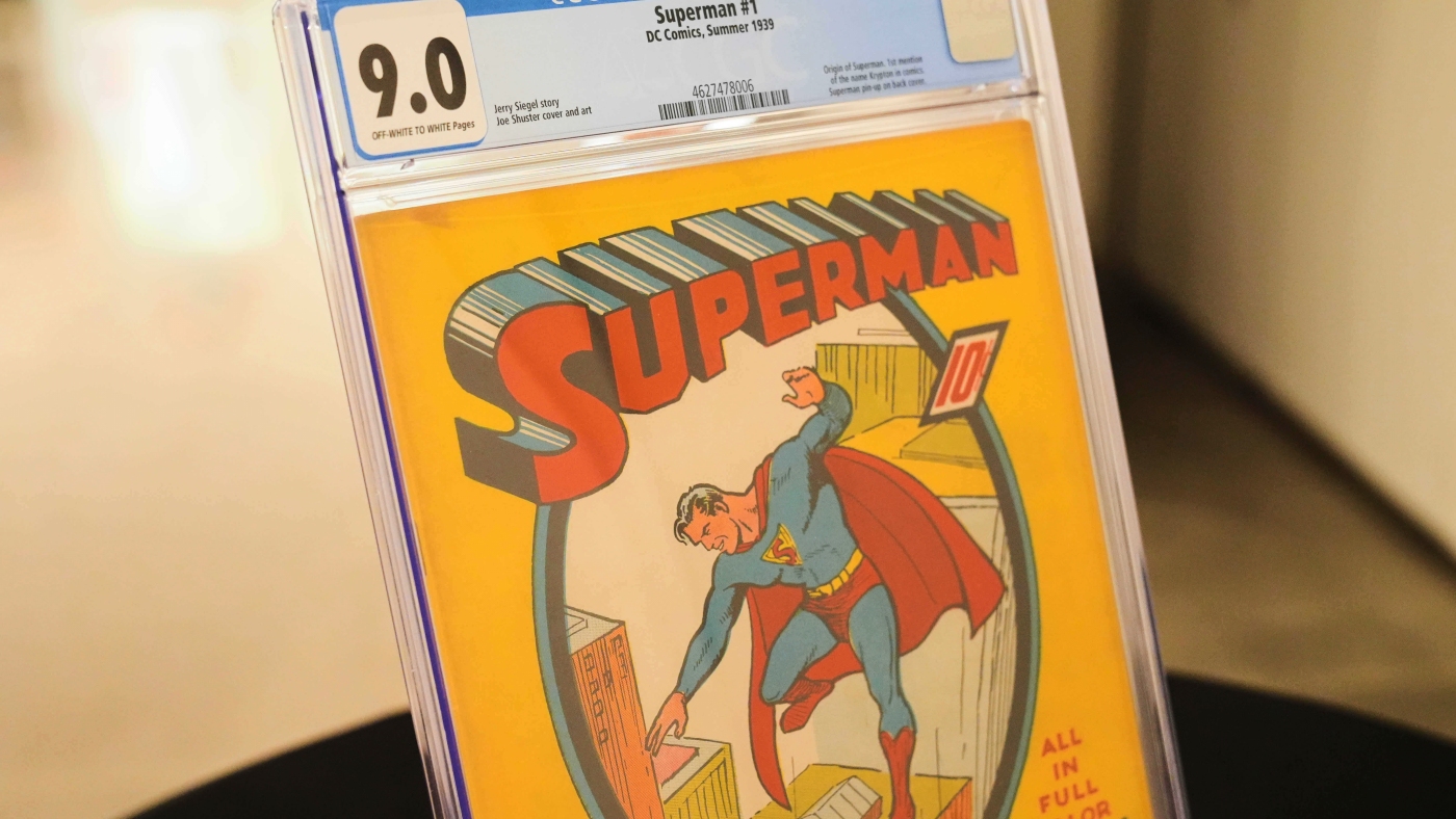  A rare Superman comic book fetched 9 million dollars : NPR