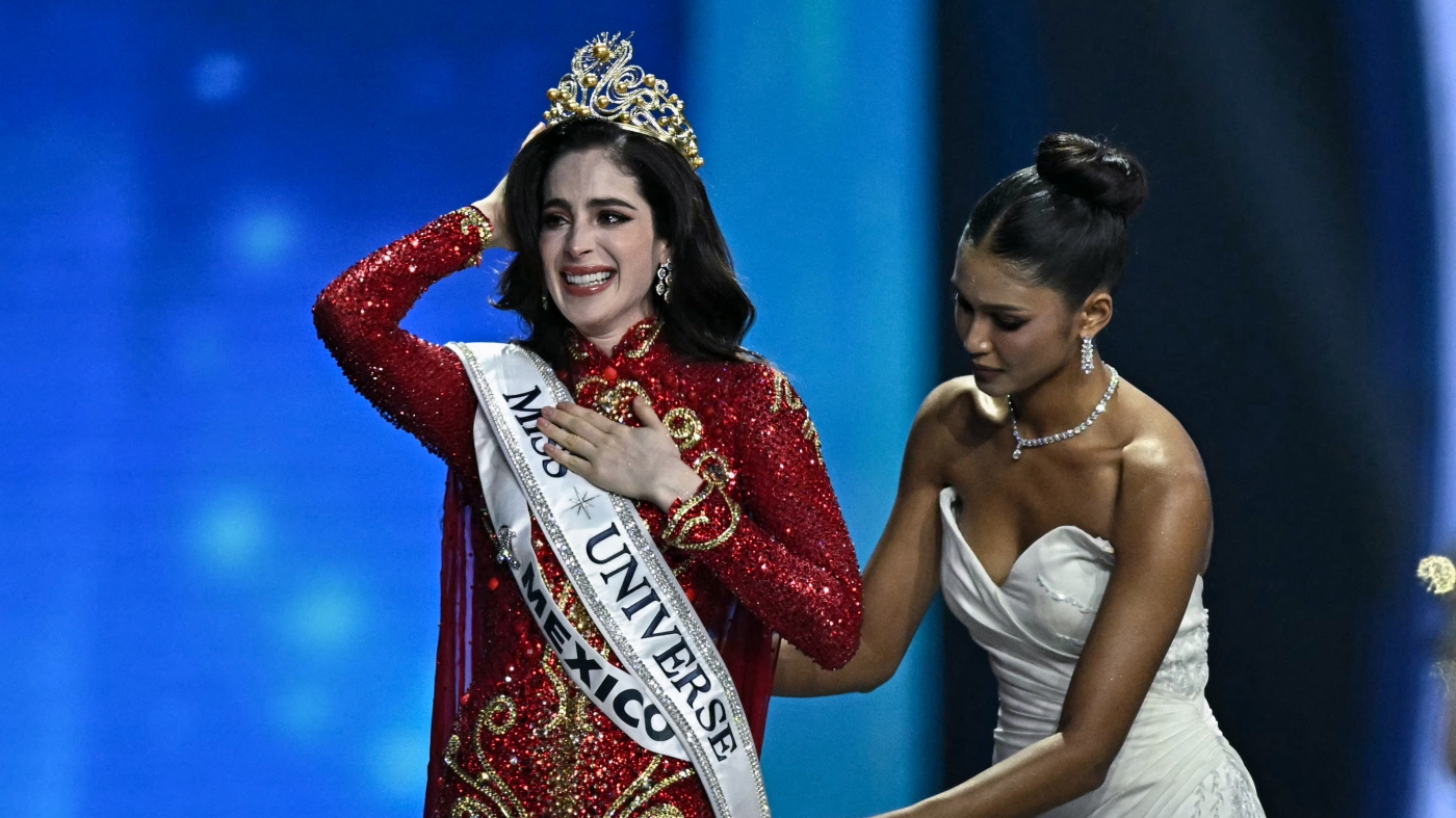  Miss Mexico crowned Miss Universe in scandal-plagued pageant : NPR