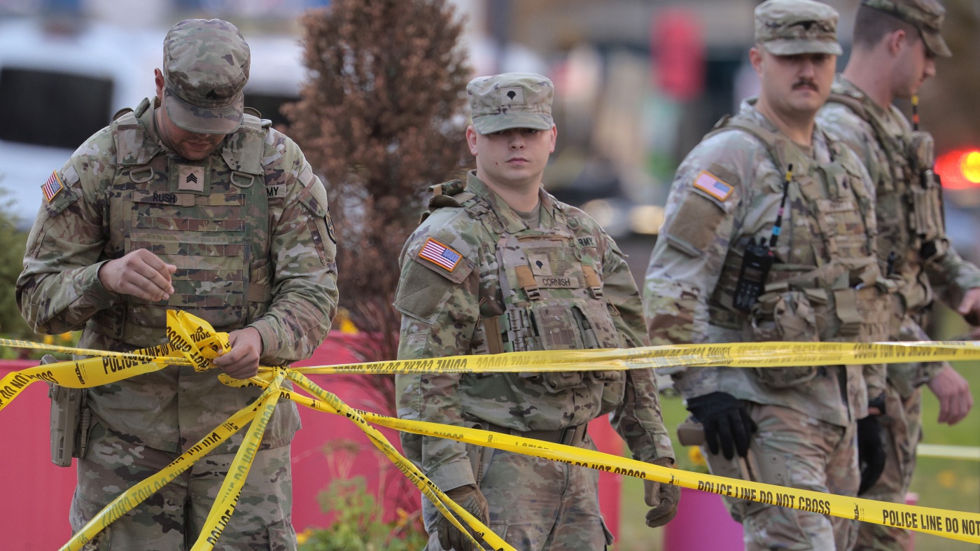  Here’s what we know about the shooting of 2 National Guard members in D.C. : NPR