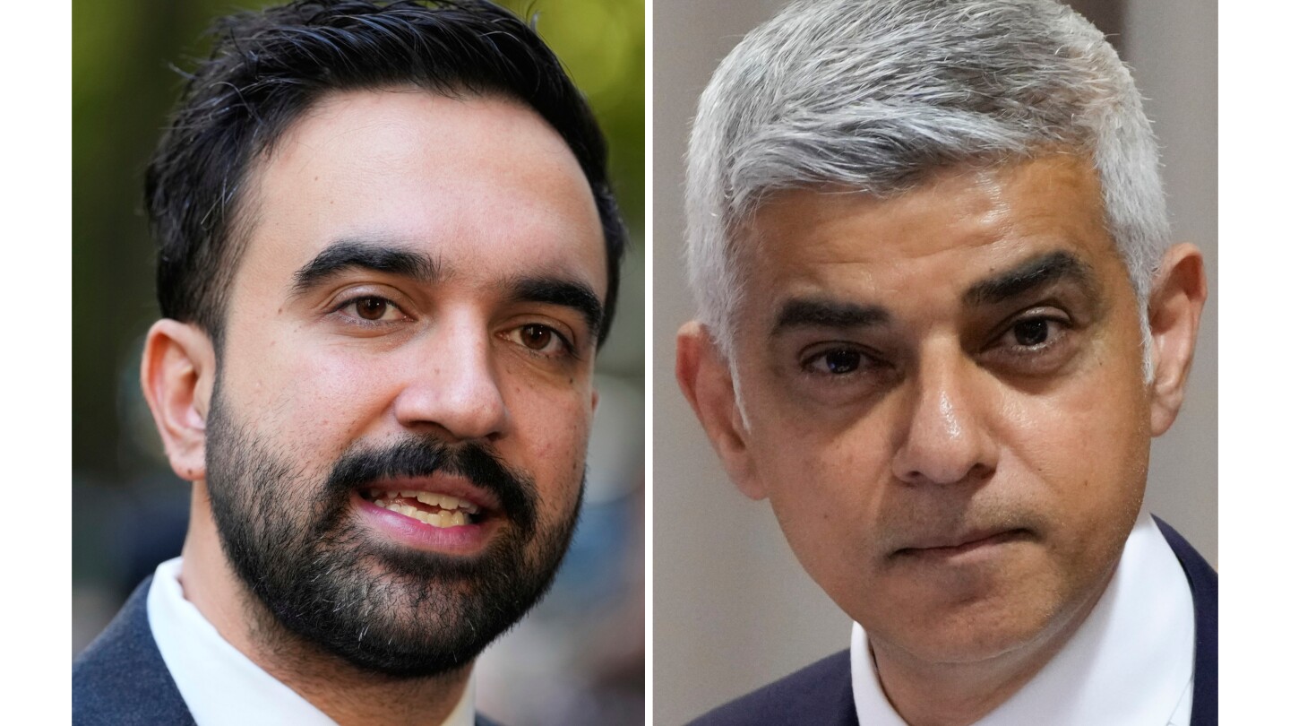  London’s Sadiq Khan and NYC Mayor-elect Zohran Mamdani have much in common, but also differences