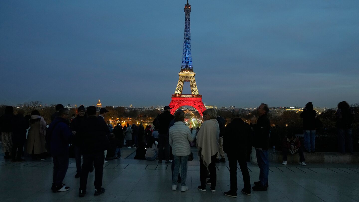  France honors victims of the Paris attacks 10 years ago