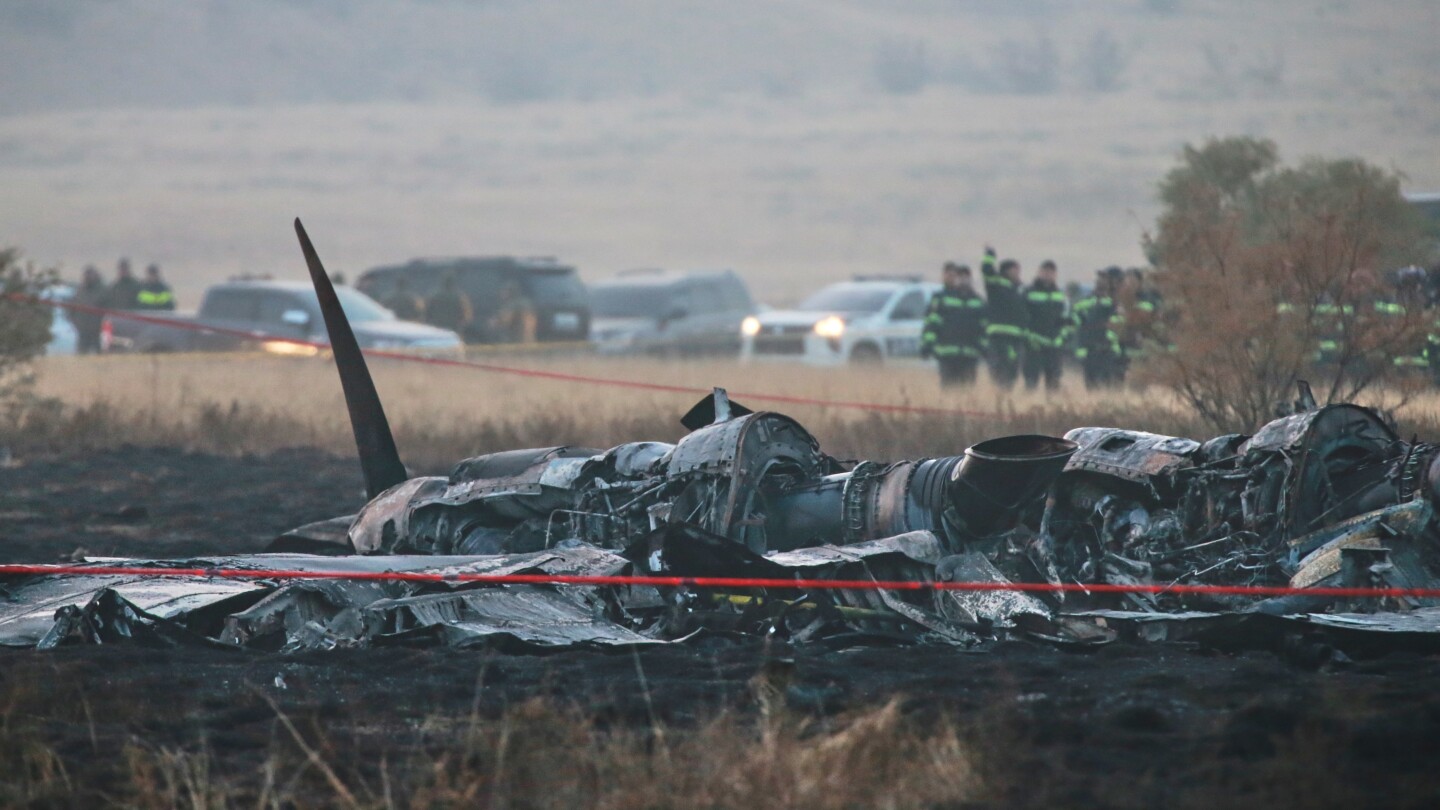  Turkish military cargo plane crash in Georgia killed all 20 on board