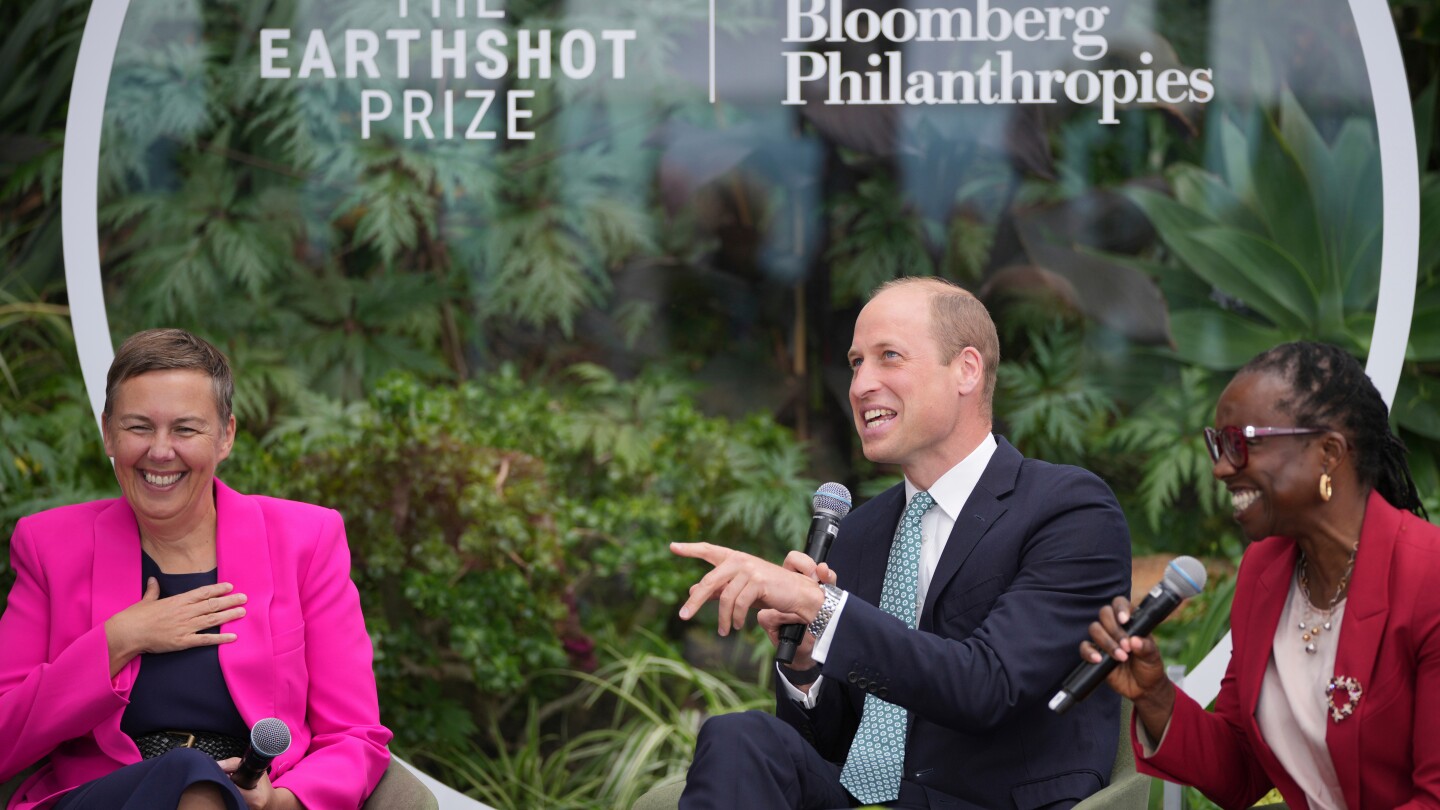  Prince William to promote Earthshot Prize in Rio de Janeiro
