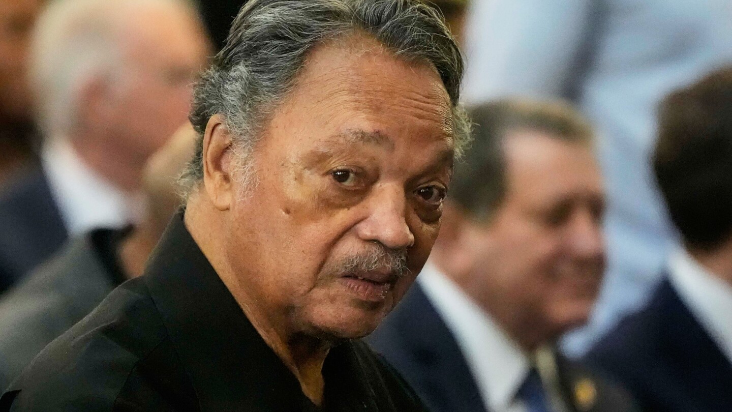  Ailing civil rights icon, Jesse Jackson, hospitalized for rare neurological disorder