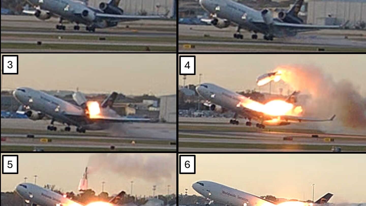  Preliminary report of UPS plane crash includes dramatic photos