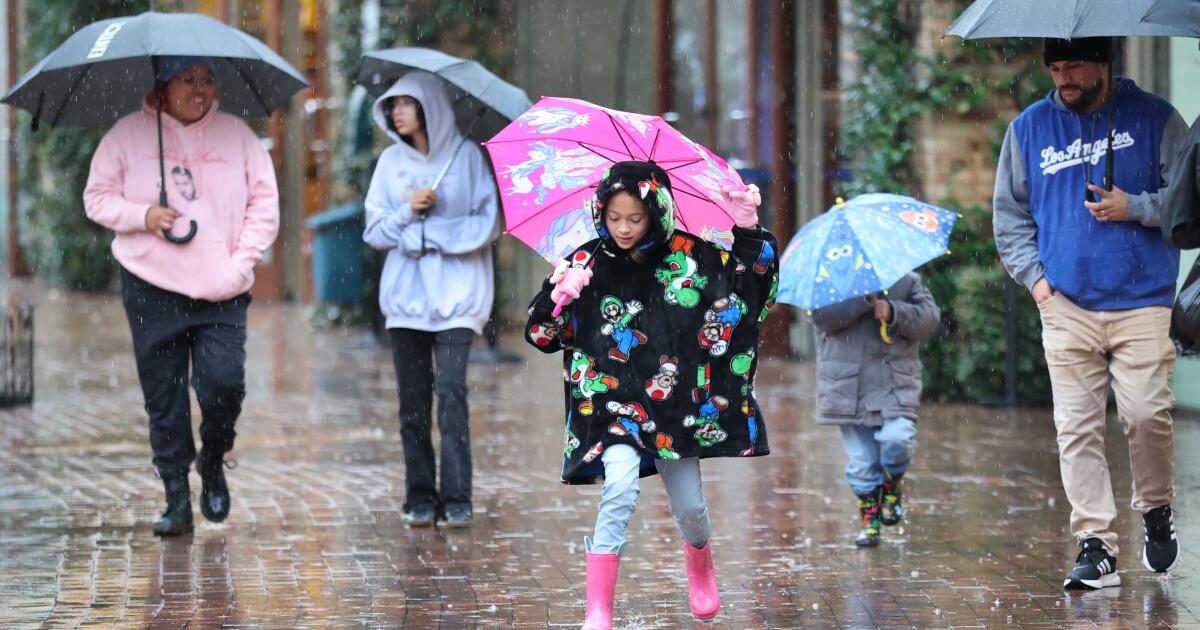  Wettest November on record for downtown L.A. as more rain moves in
