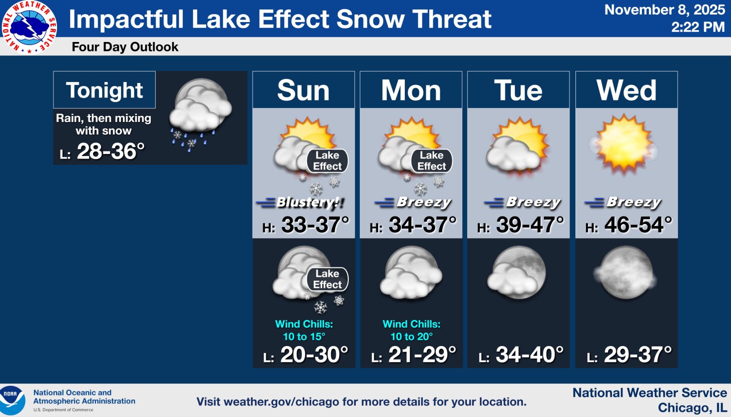  Winter storm bears down on Chicago area with “intense” snow expected Sunday