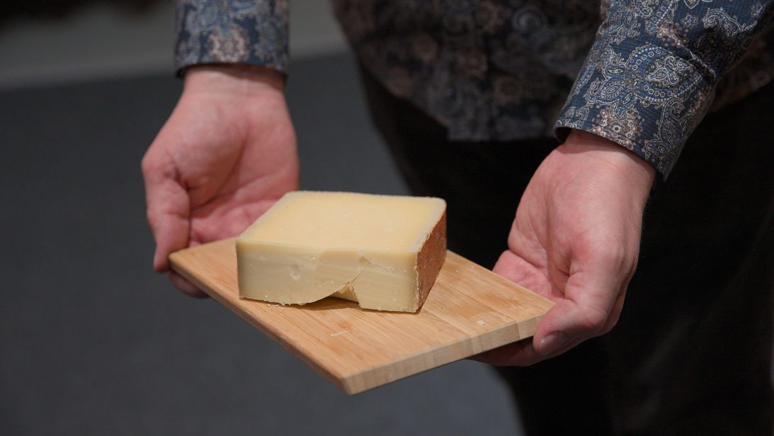 The winning cheese: Bergkäserei Vorderfultigen, made from cow’s milk at a small dairy in the Alpine lowlands of western Switzerland.