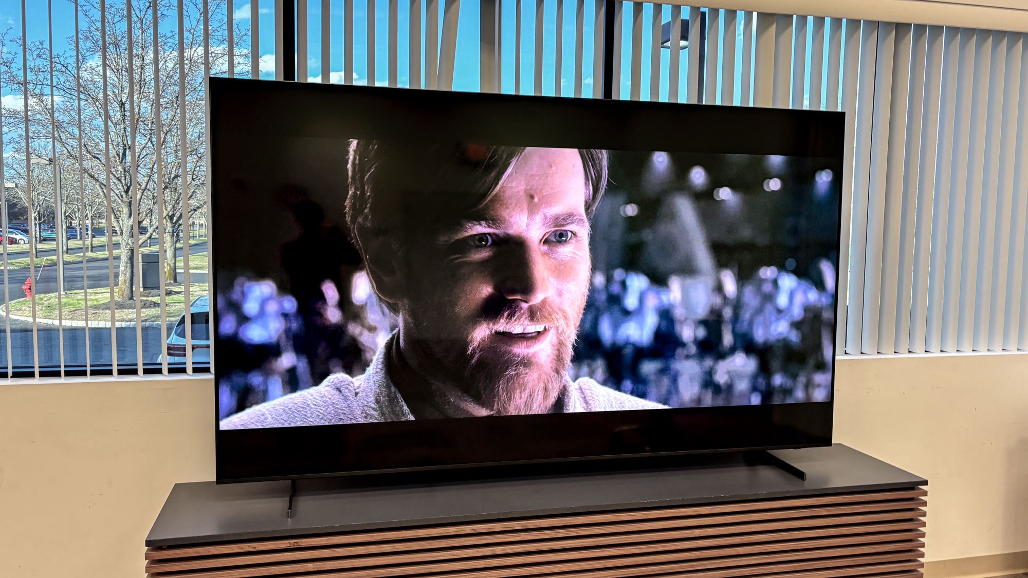 Pictures of the Samsung QN80F at Samsung's Testing Labs