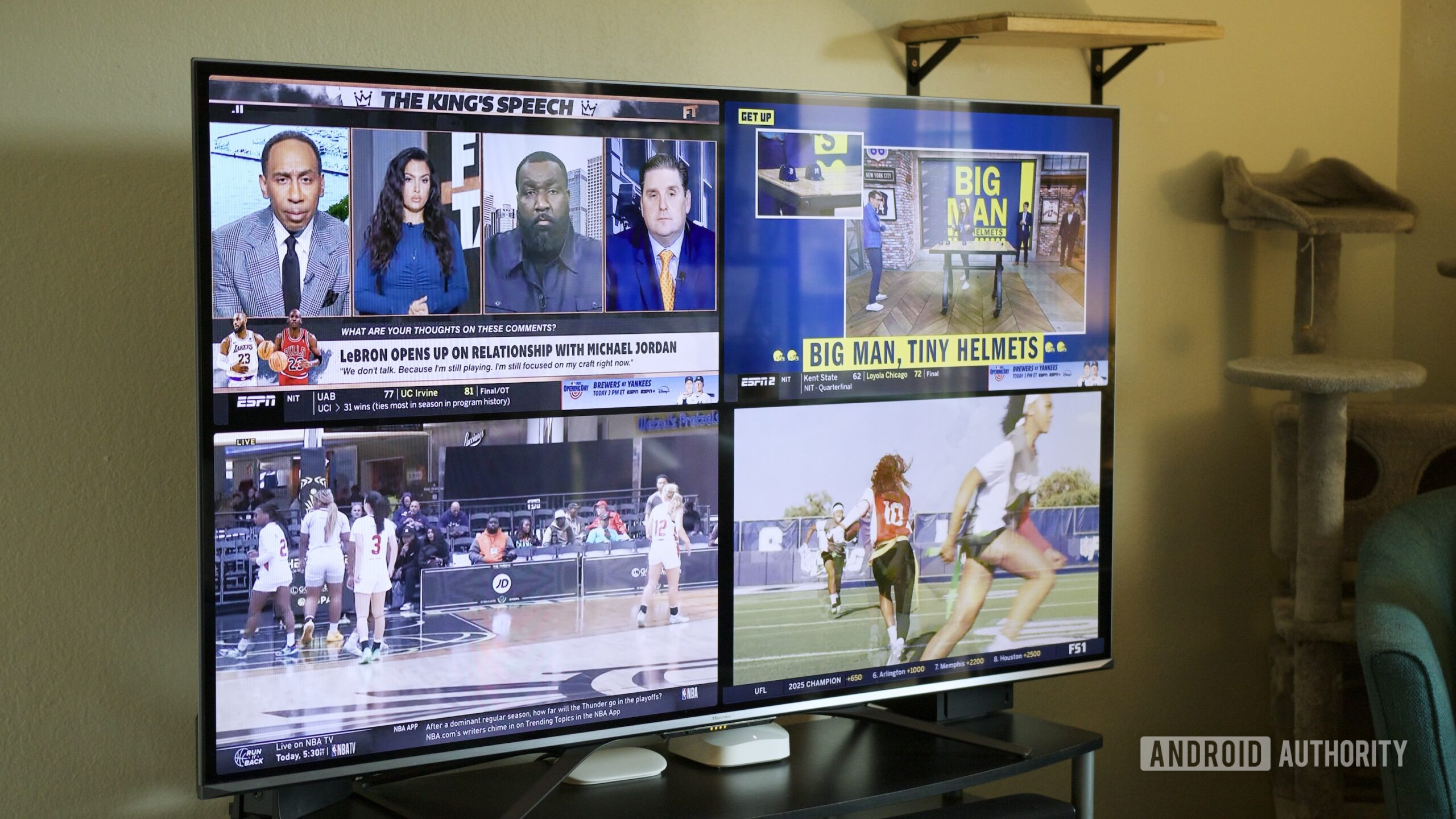 youtube tv multiview sports Multiview on YouTube TV.