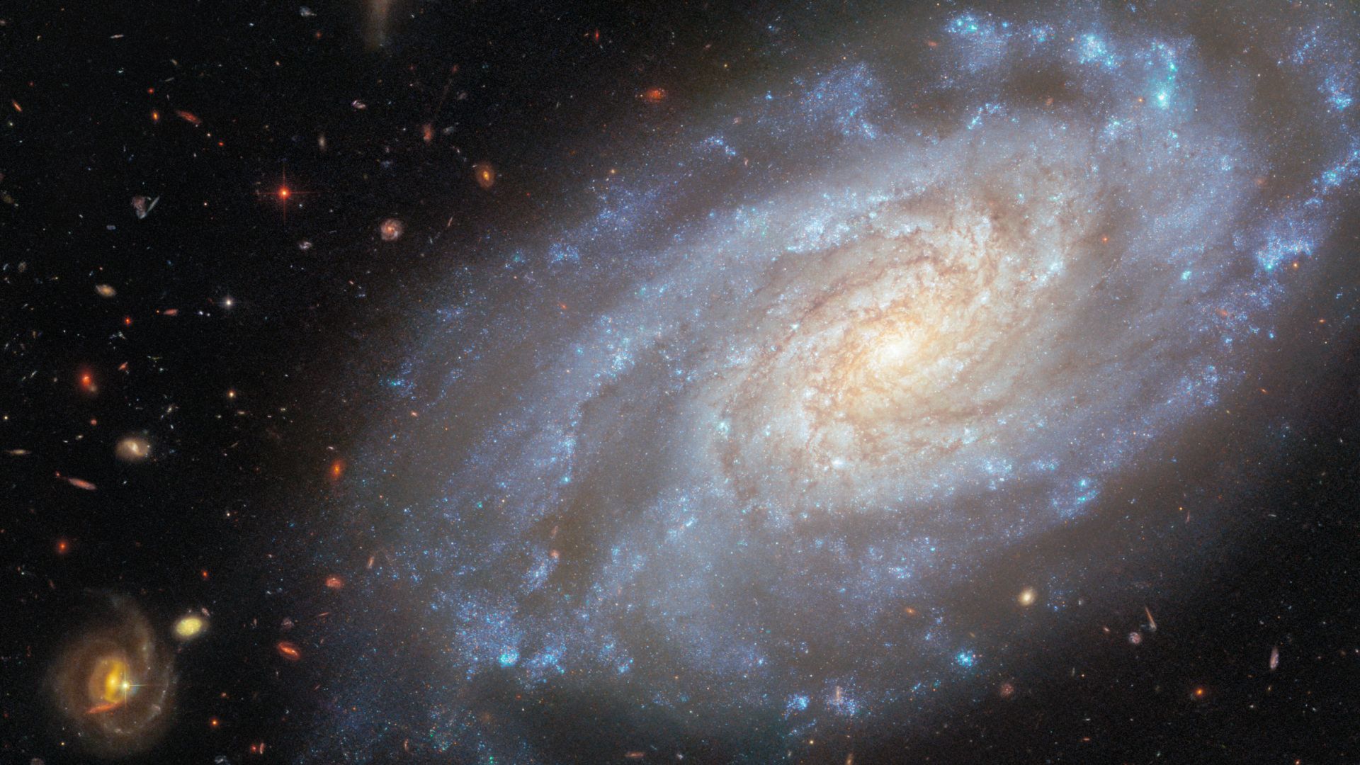 Hubble sees spiral galaxy in Lion’s heart photo of the day for Nov. 4, 2025