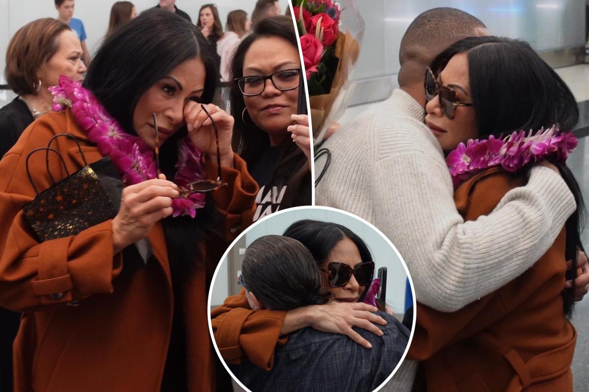  ‘RHOSLC’ star Jen Shah cries during emotional reunion with family after prison release