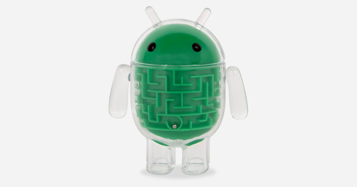  The latest Android figure is this awesome little 3D maze [Gallery]