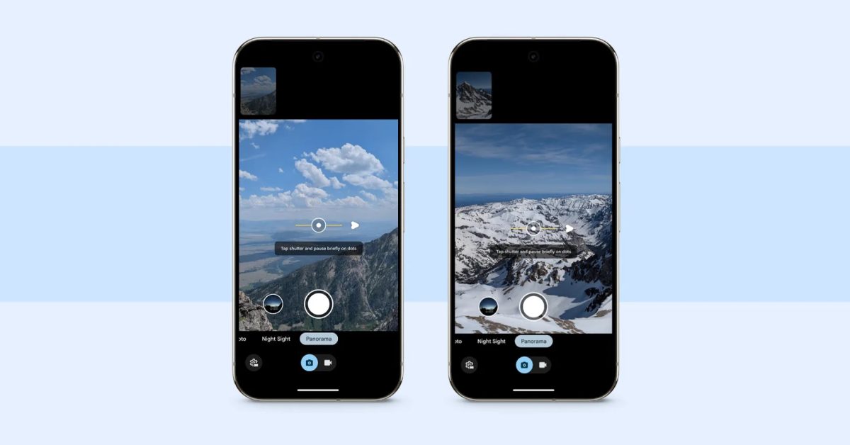  Google brings new Panorama mode to Pixel 8 Camera