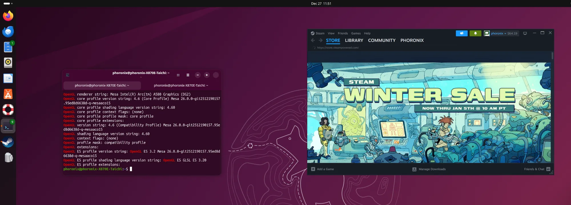  Intel Xe vs. i915 Driver Performance On Linux 6.19 For Arc Alchemist GPUs