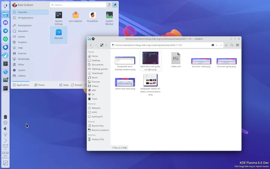 KDE’s “This Week In Plasma” Will Become Less Frequent Without New Volunteers