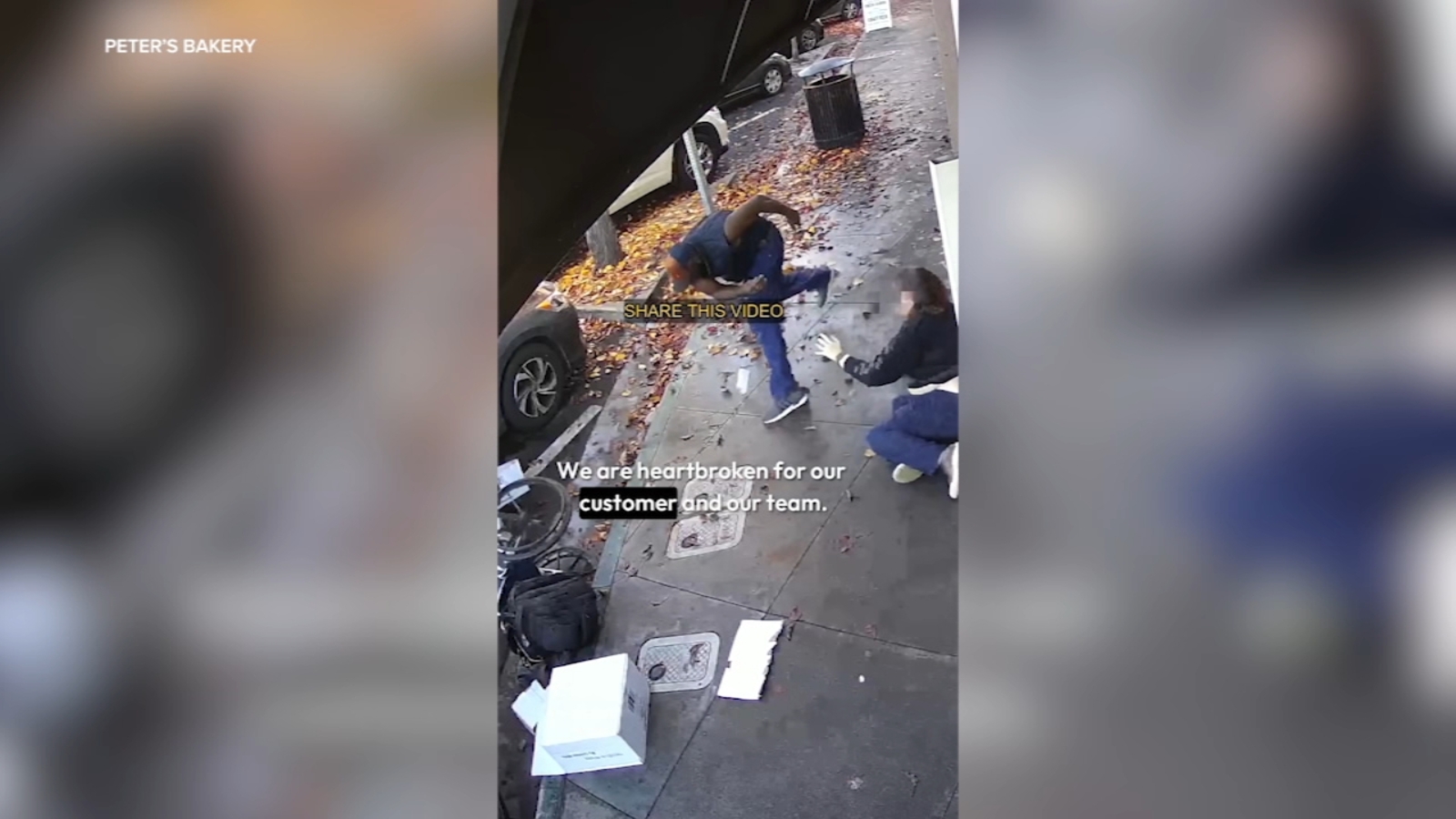 Peter’s Bakery San Jose’s Alum Rock neighborhood releases video of unnamed assailant’s attack on employees and customer