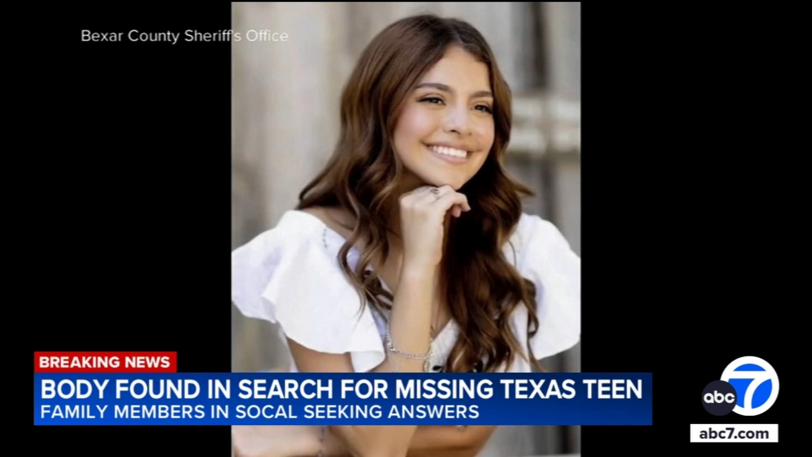  Body found in search for missing Texas teen with ties to SoCal, no foul play suspected: Sheriff