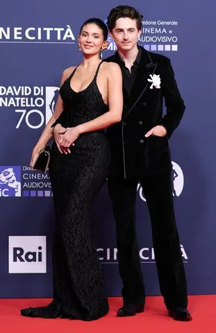 Daniele Venturelli/WireImage Kylie Jenner and Timothée Chalamet on May 7, 2025 in Rome