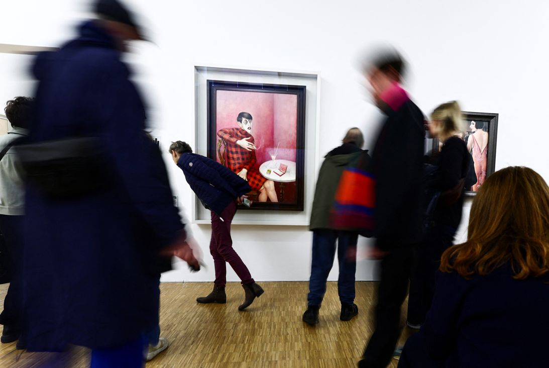 Paintings by Otto Dix were featured in the Pompidou's last show before closure.