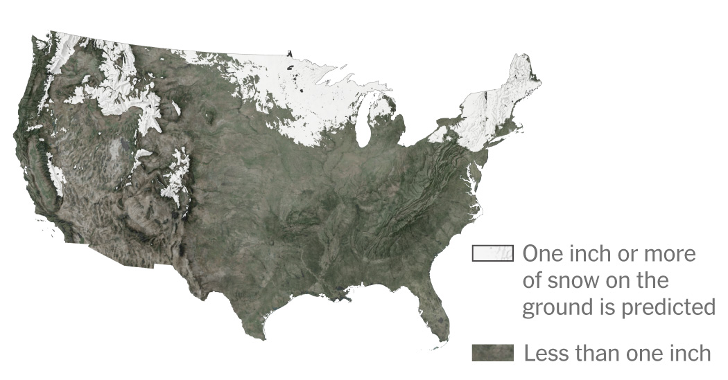  Will You Have a White Christmas in 2025?