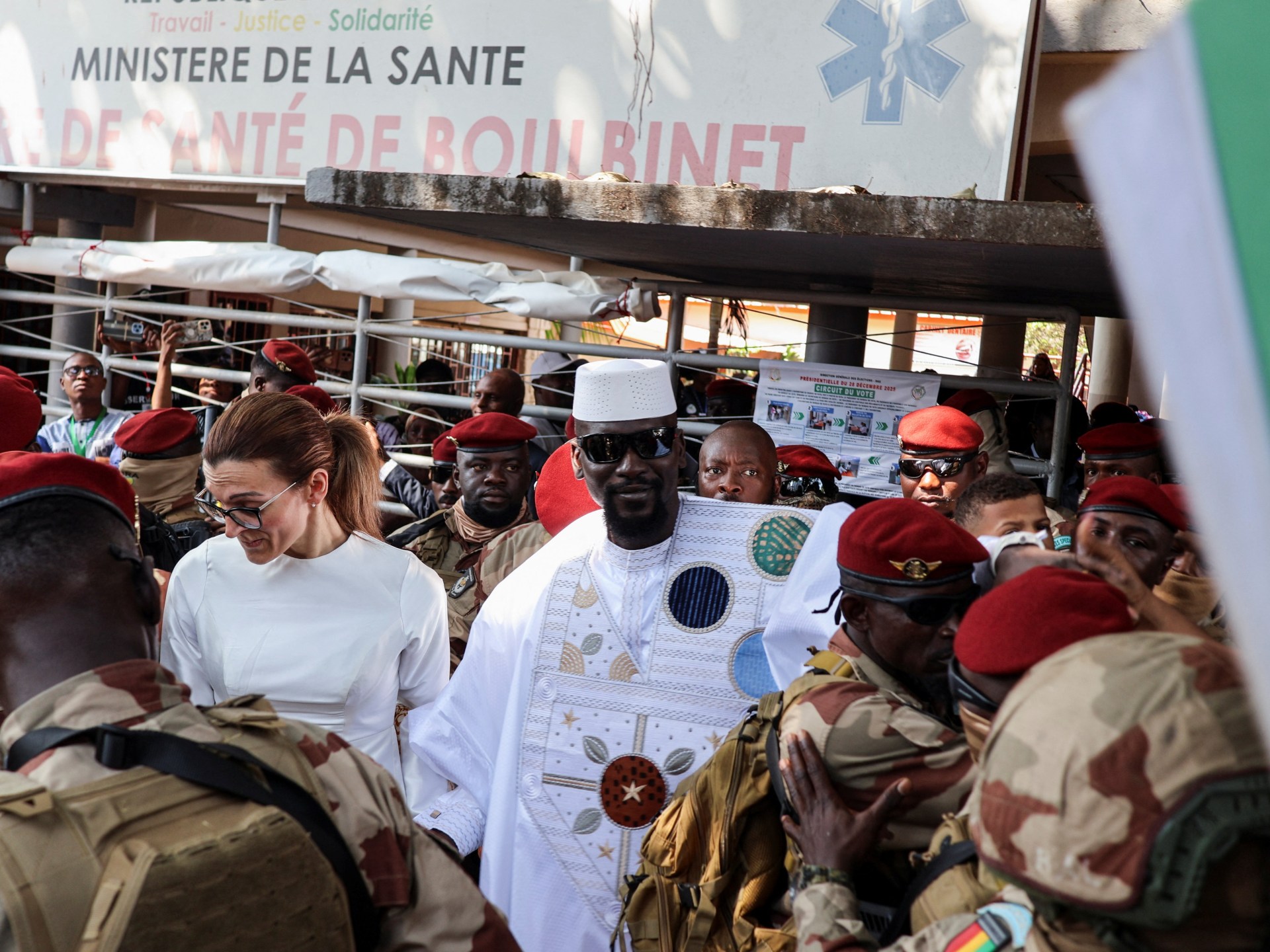  Guinea coup leader Mamady Doumbouya wins presidential election | Elections News