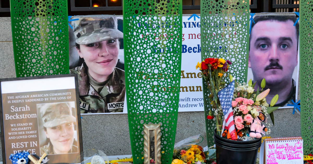  National Guard member who survived D.C. attack ‘slowly healing,’ West Virginia’s governor says