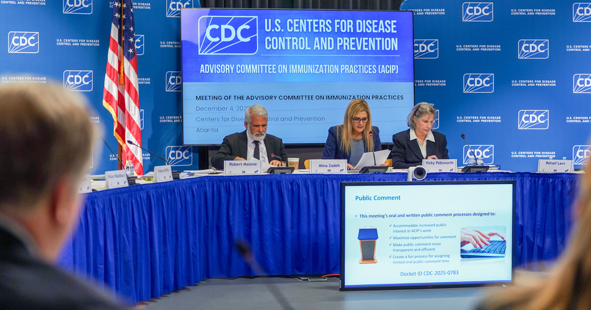  CDC advisory panel delays vote on hepatitis B vaccines