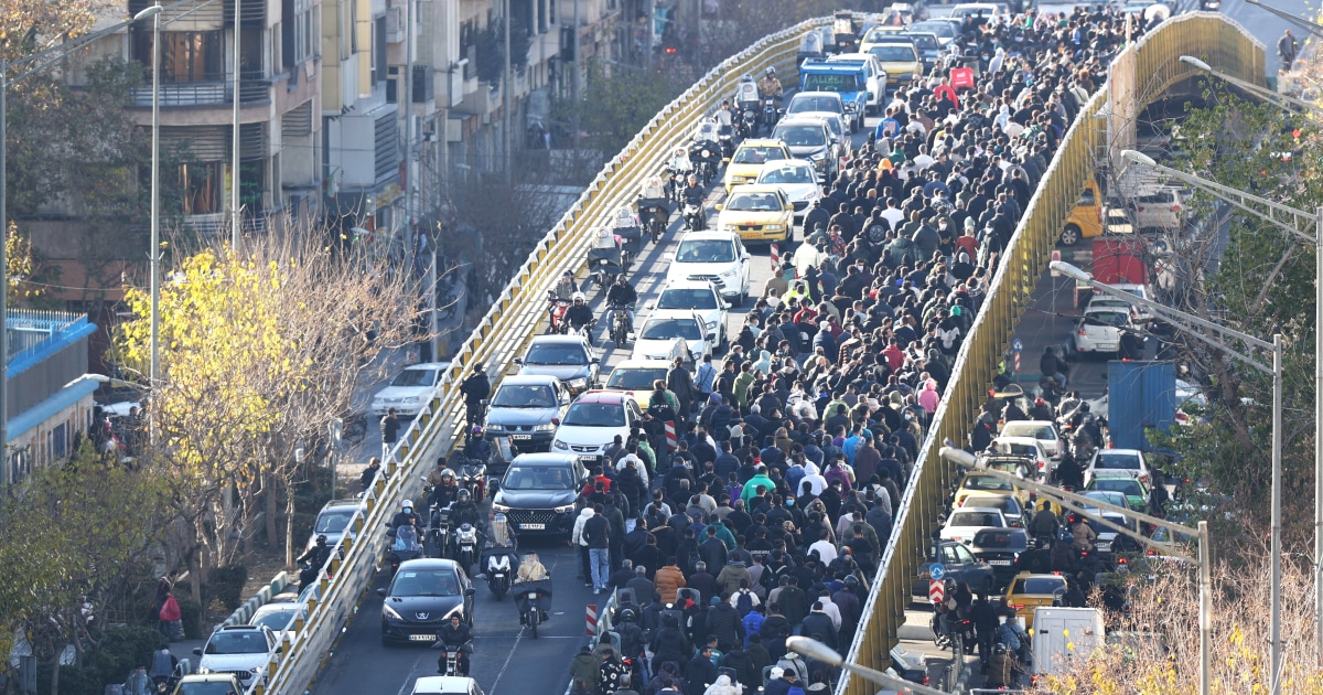  Protests erupt in Iran as prices surge and currency hits new low