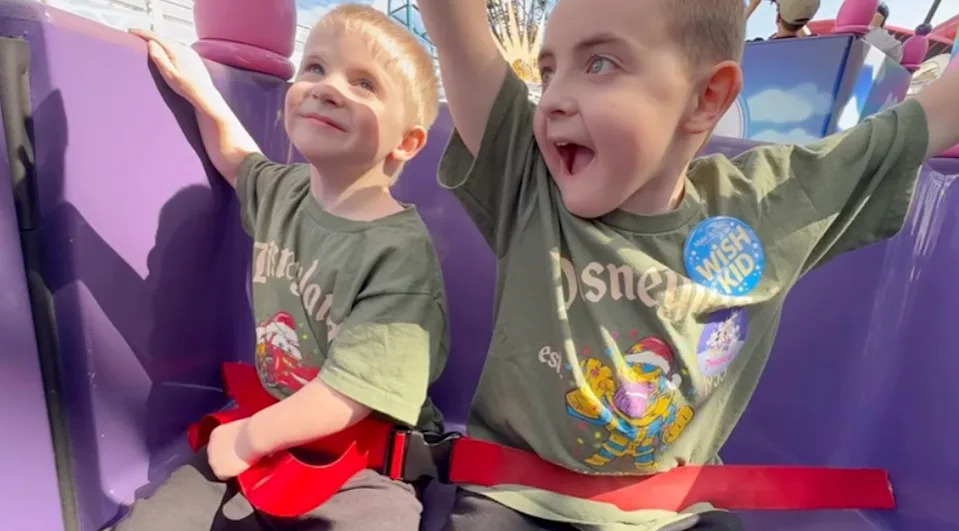 Bafus’ sons, Mason and Jack, are battling a terminal condition called Duchenne Muscular Dystrophy. Instagram/@bafusfamily.duchenne