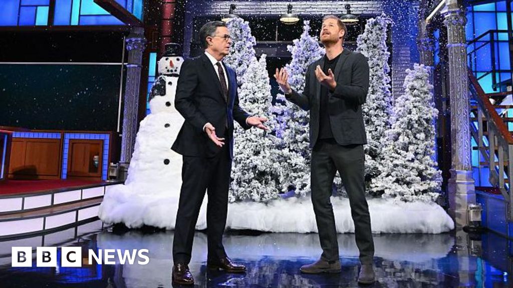  Was Harry referencing Trump in joke for Late Show sketch?