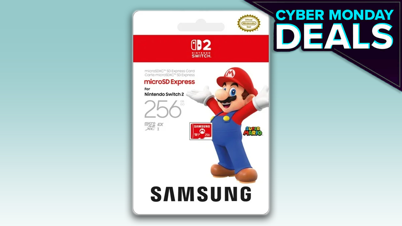  Official Nintendo Switch 2 MicroSD Express Is Only $40 For Cyber Monday