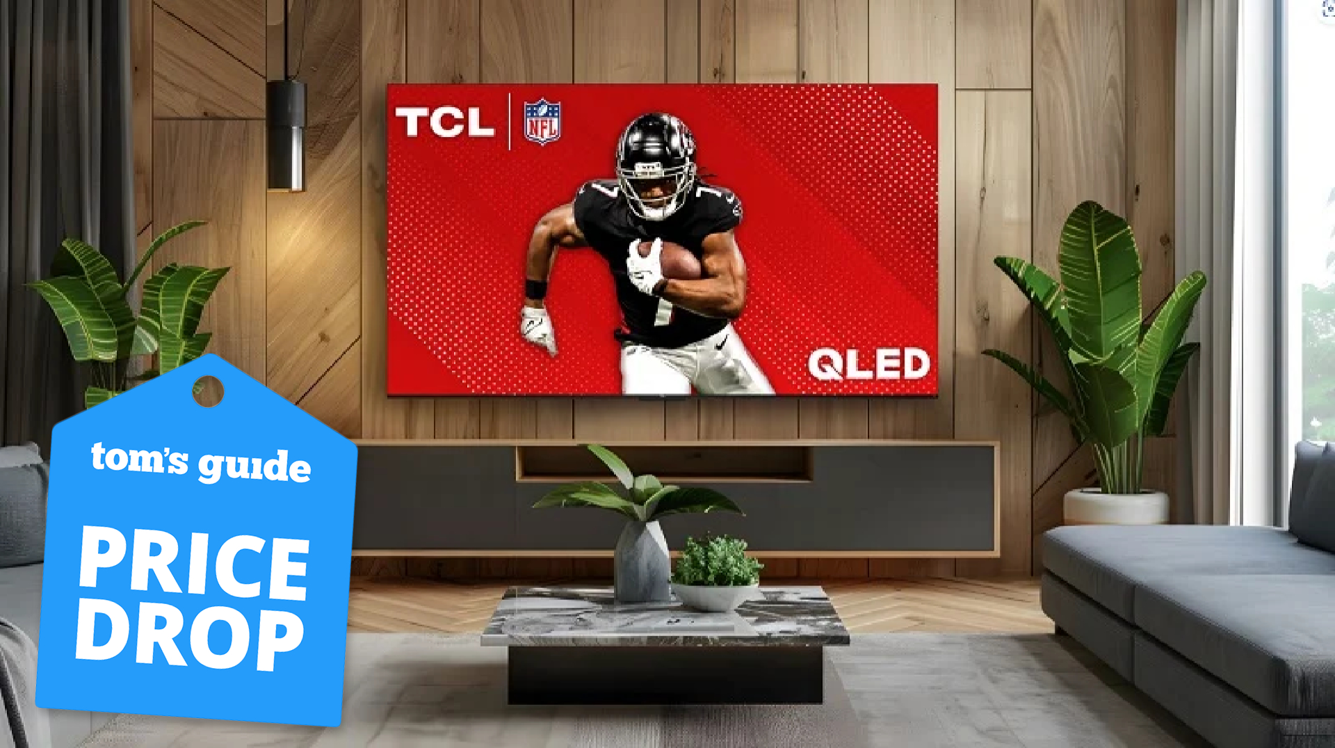 TCL Q65 with deals tag