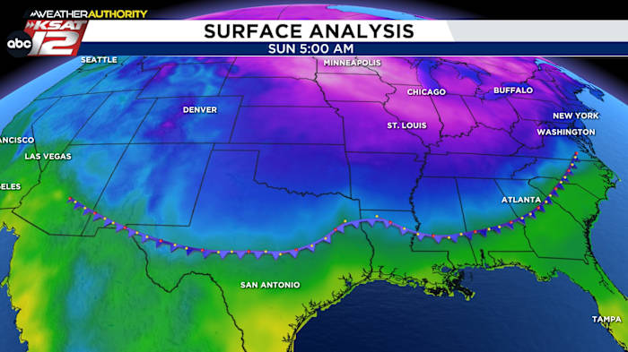  A BIG Cold Front for Sunday