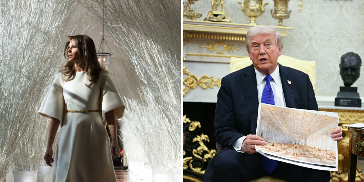  Melania Trump’s Christmas Decor Signals Shift in Trump White House