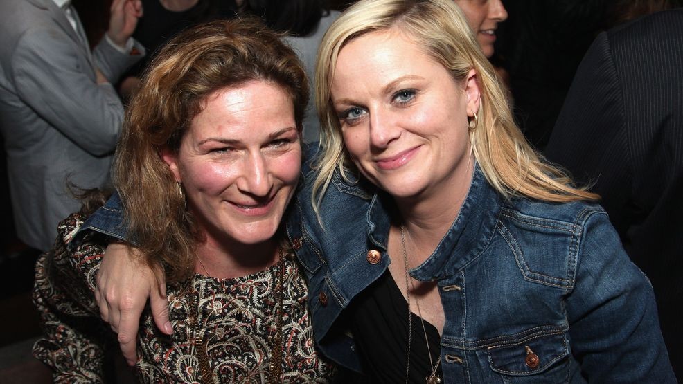 NEW YORK, NY - MAY 03:  Ana Gasteyer and Amy Poehler attend "Girl Walks Into A Bar" By Rachel Dratch Book Party at Royalton at The Royalton Hotel on May 3, 2012 in New York City.  (Photo by Donald Bowers/Getty Images for Rachel Dratch)