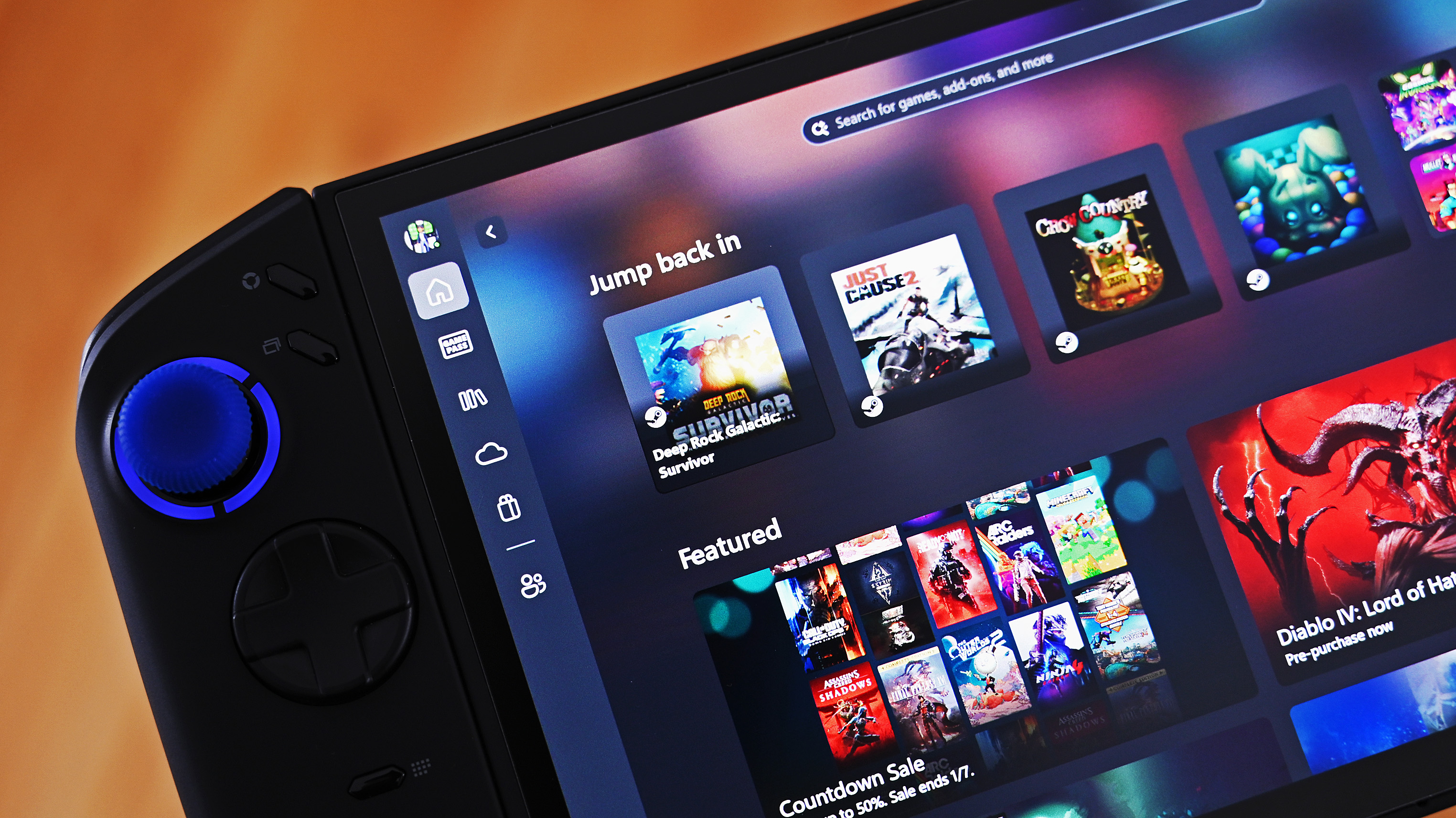 The Lenovo Legion Go 2 with AMD Z2 Extreme processor.