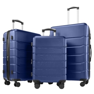 Sweetcrispy Expandable Hard Shell Suitcases