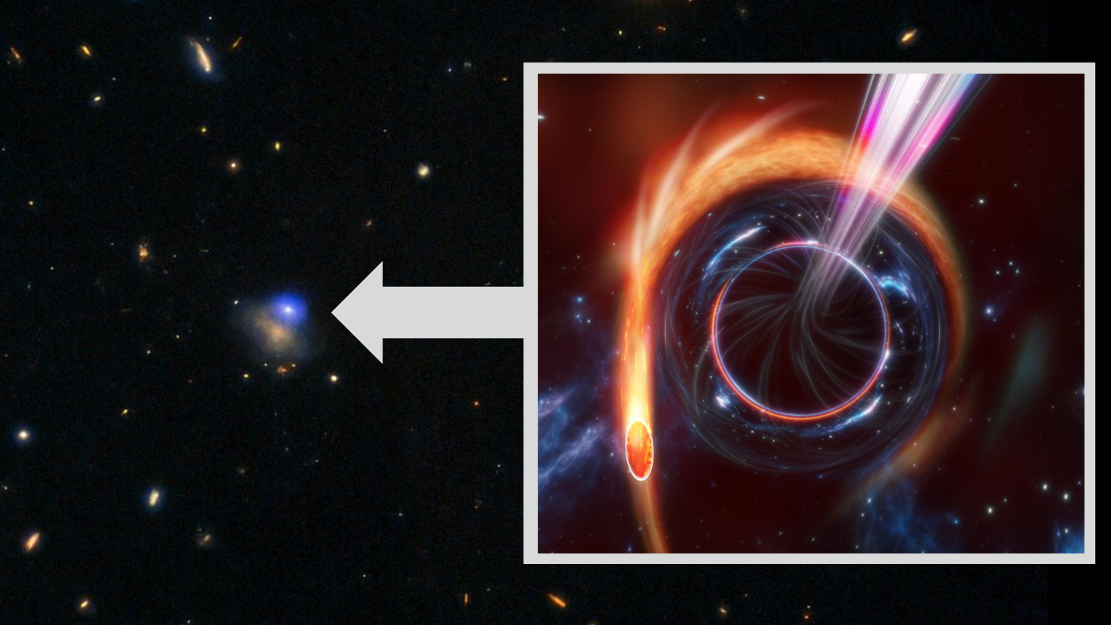  Mysterious bright blue cosmic blasts triggered by black holes shredding stars, scientists say. ‘It’s definitely not just an exploding star.’