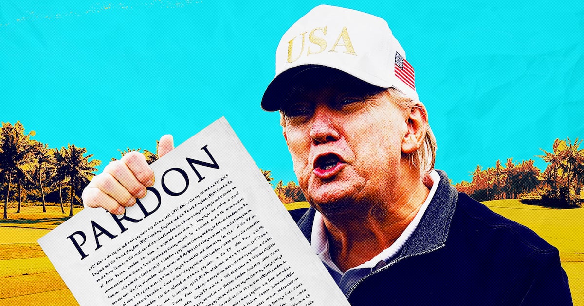  Suck-Up Golf Buddy Gets Trump, 79, to Pardon His Client