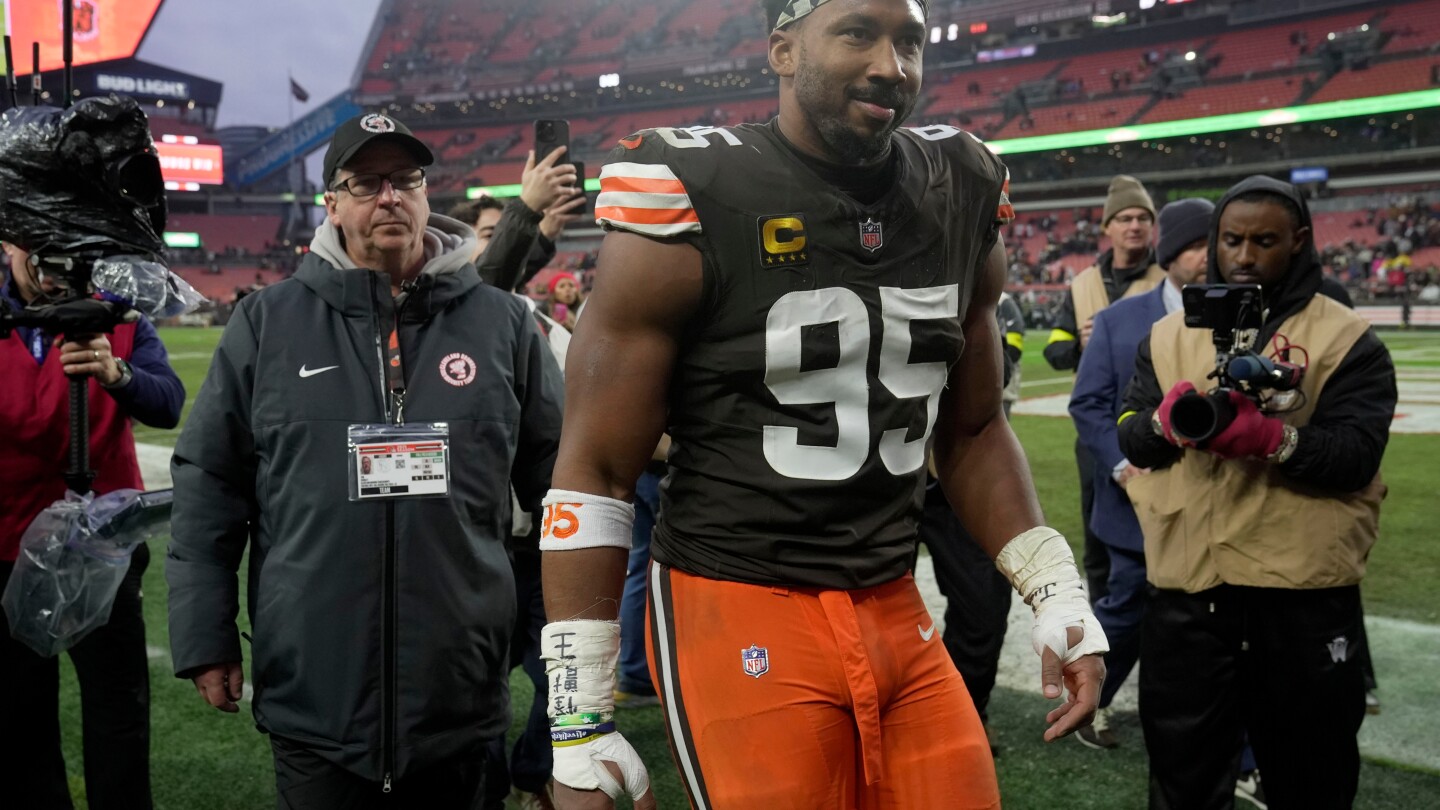  Browns prevent Steelers from clinching AFC North with 13-6 win over Pittsburgh