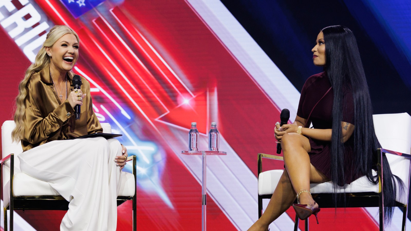  Nicki Minaj Joins Erika Kirk at Turning Point USA’s AmFest