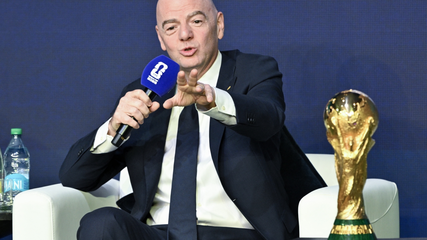  FIFA president Infantino defends World Cup ticket prices : NPR