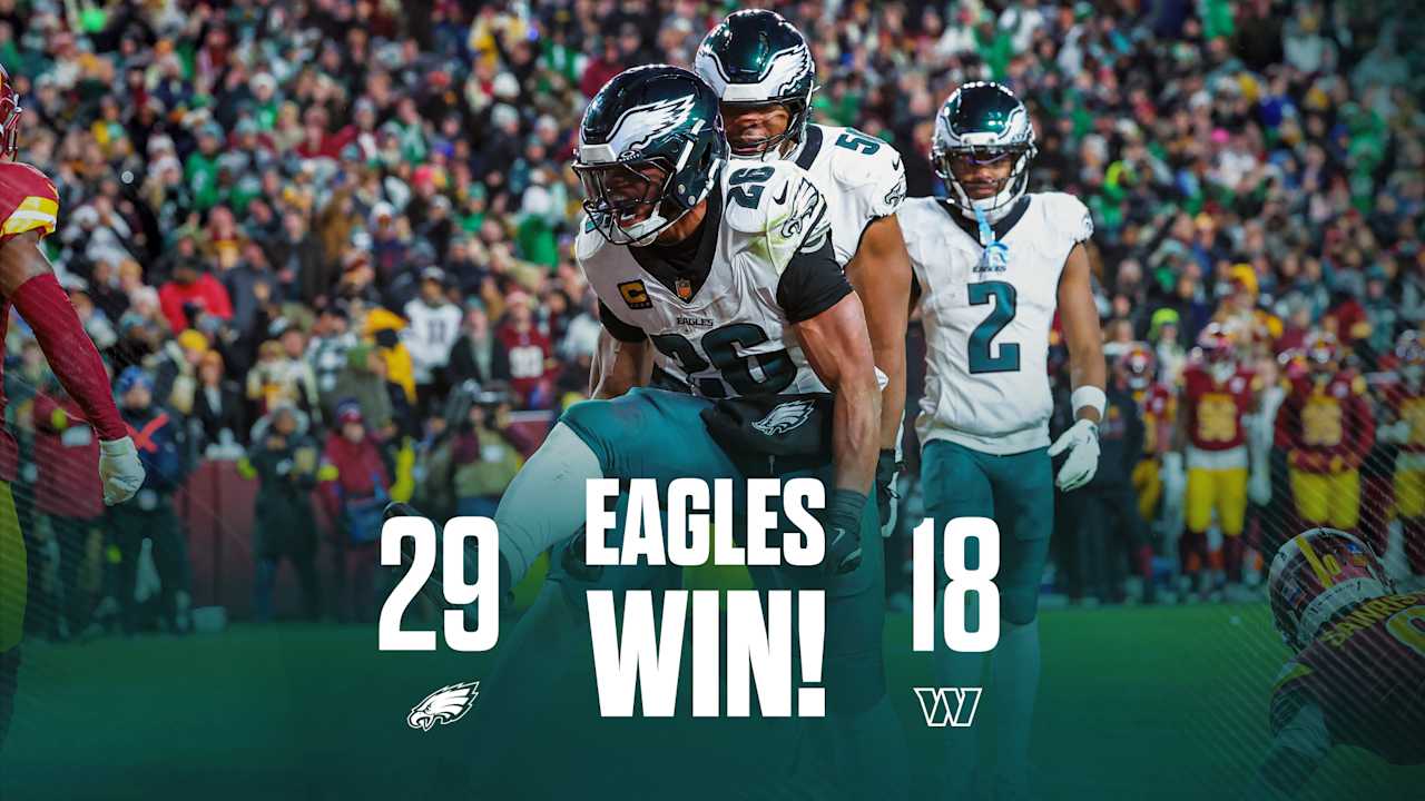 Game Recap: Eagles 29, Commanders 18